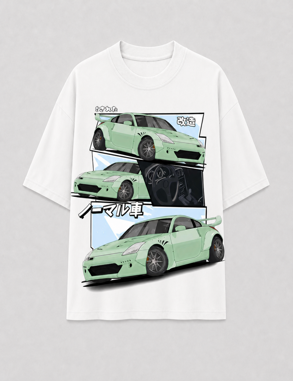 Camiseta Oversized Nissan 350Z