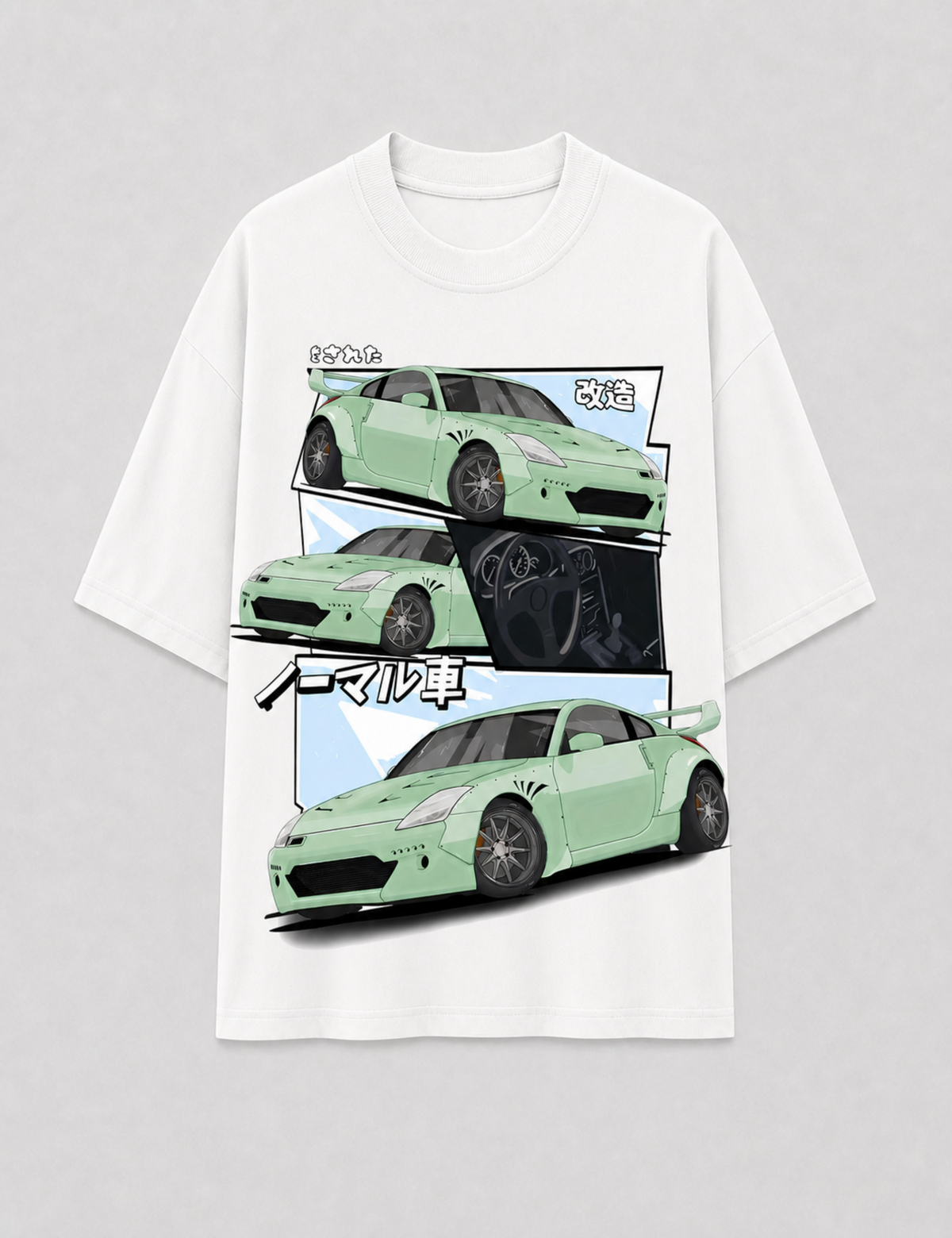 Camiseta Oversized Nissan 350Z