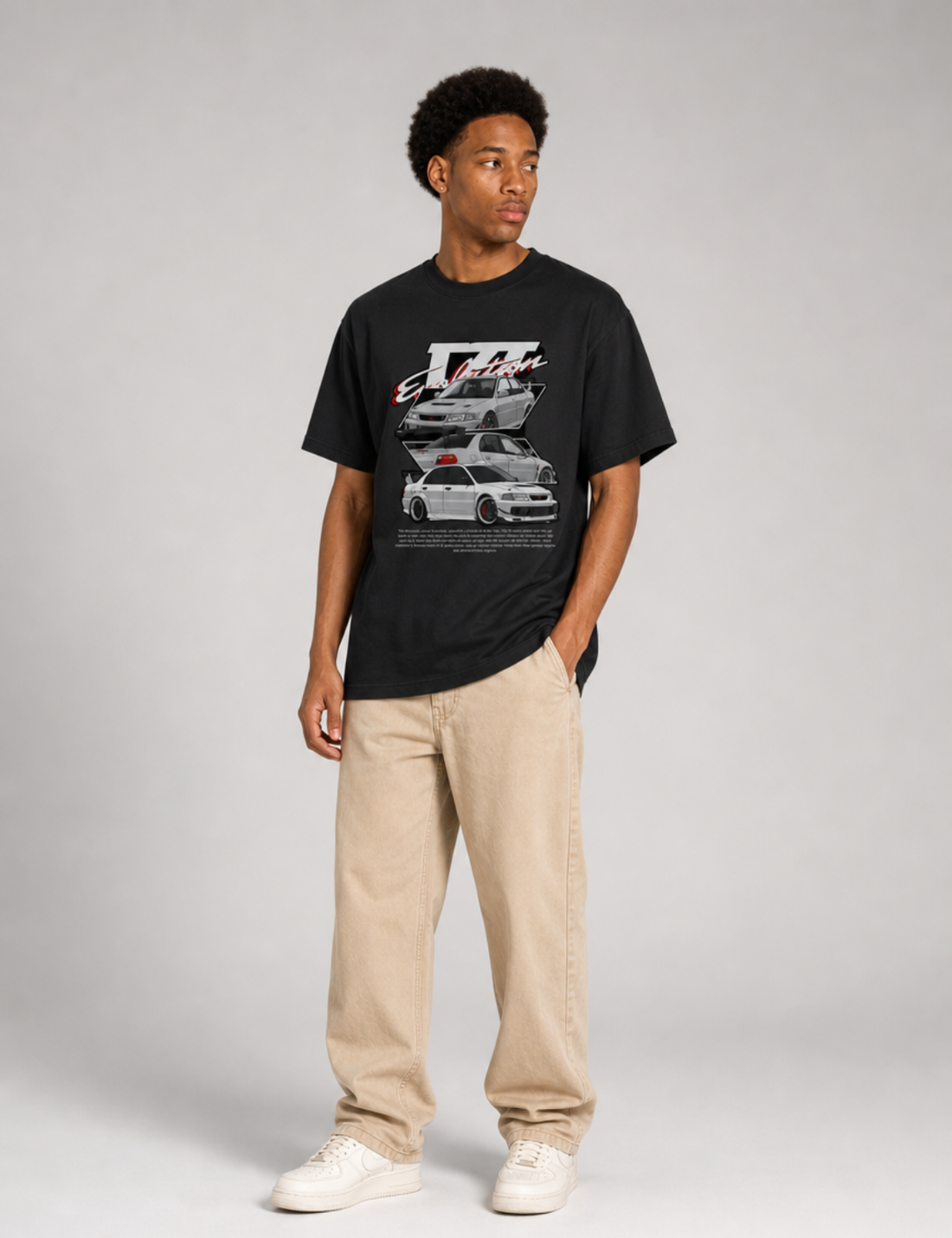 Camiseta Básica Mitsubishi Lancer Evo VII
