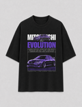Camiseta Oversized Mitsubishi Lancer Evo VII