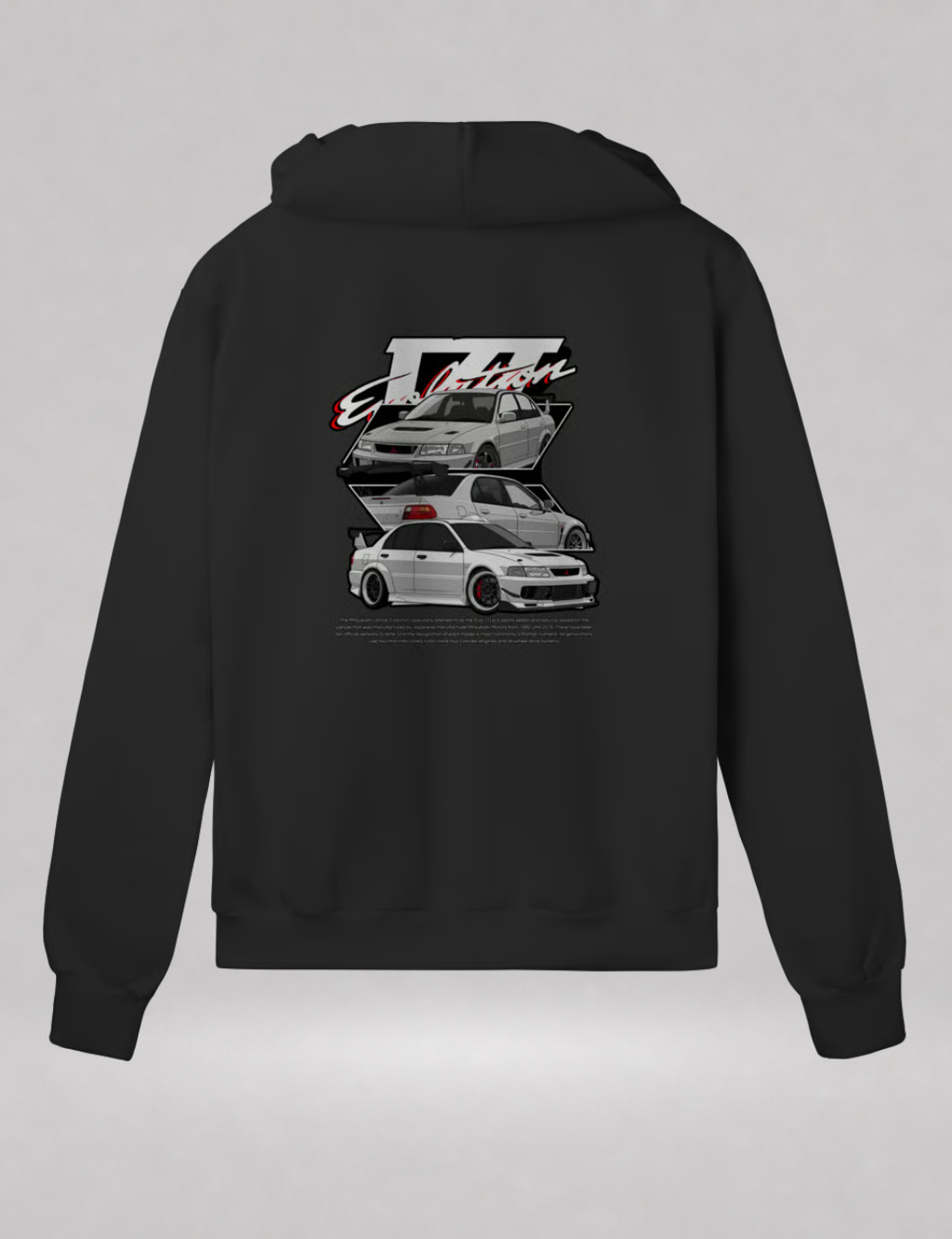 Moletom Com Zíper Lancer Evo VII