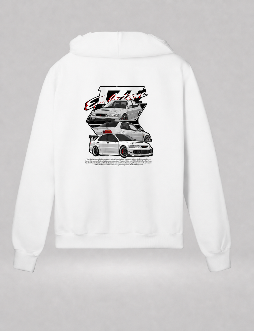 Moletom Com Zíper Lancer Evo VII