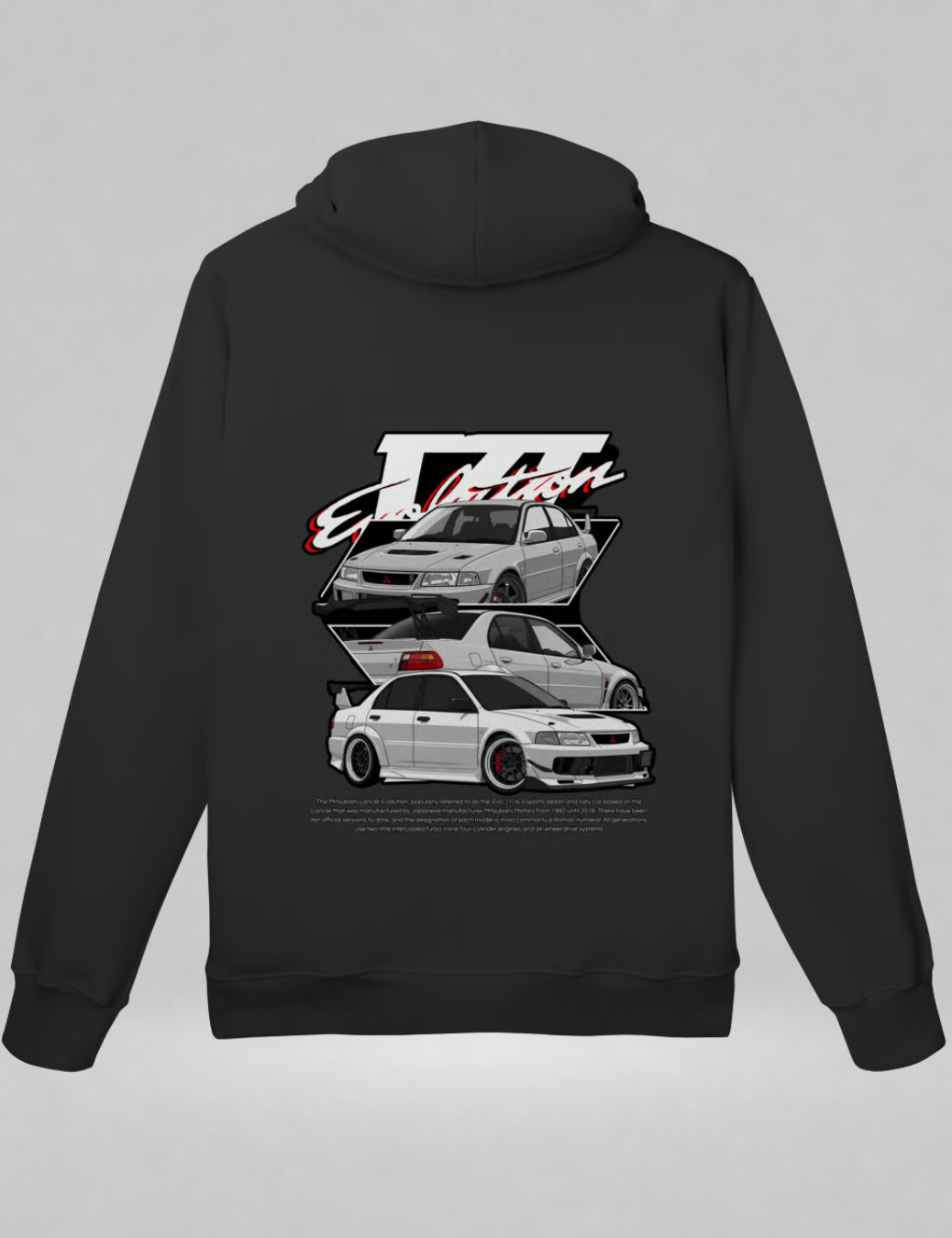 Moletom Canguru Lancer Evo VII
