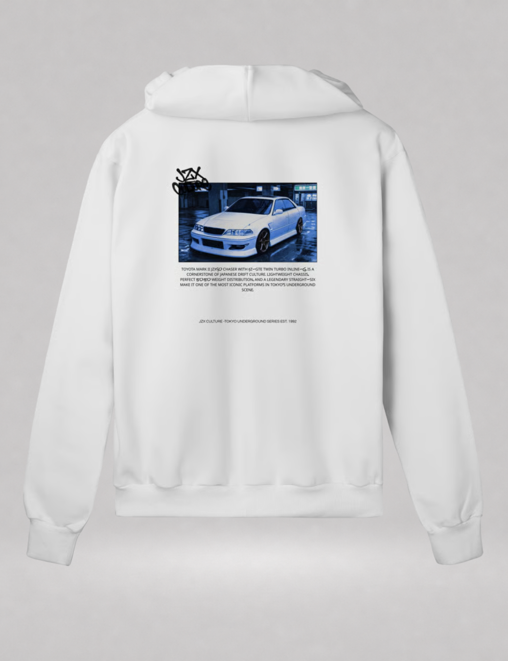 Moletom Com Zíper Mark II JZX