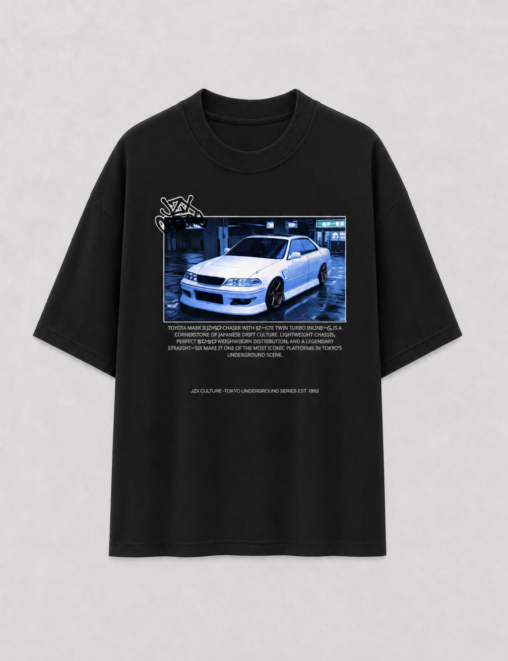Camiseta Oversized Toyota Mark II JZX