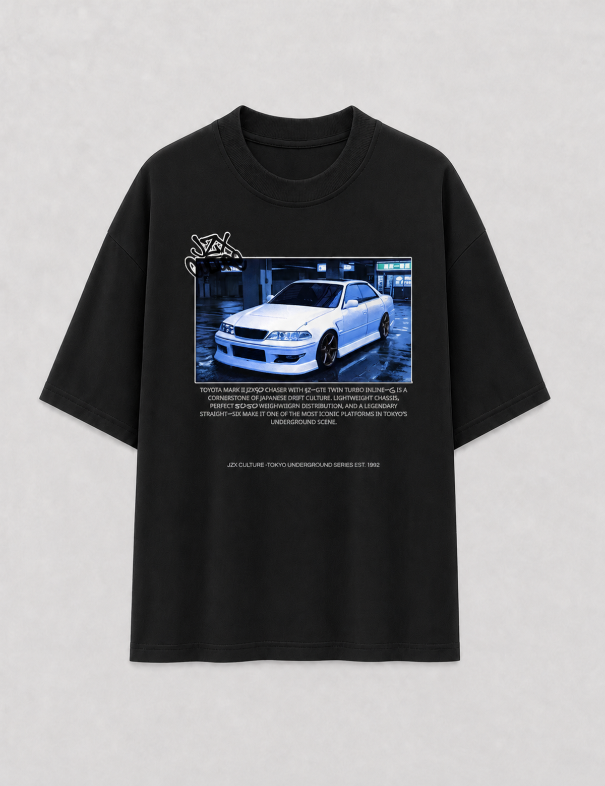 Camiseta Oversized Toyota Mark II JZX