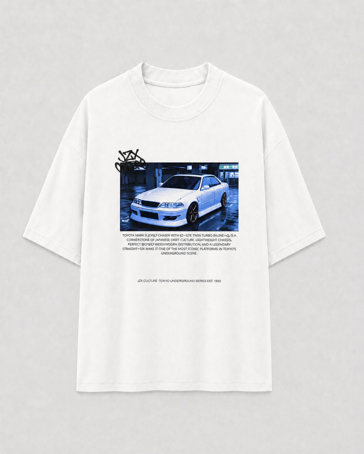 Camiseta Oversized Toyota Mark II JZX