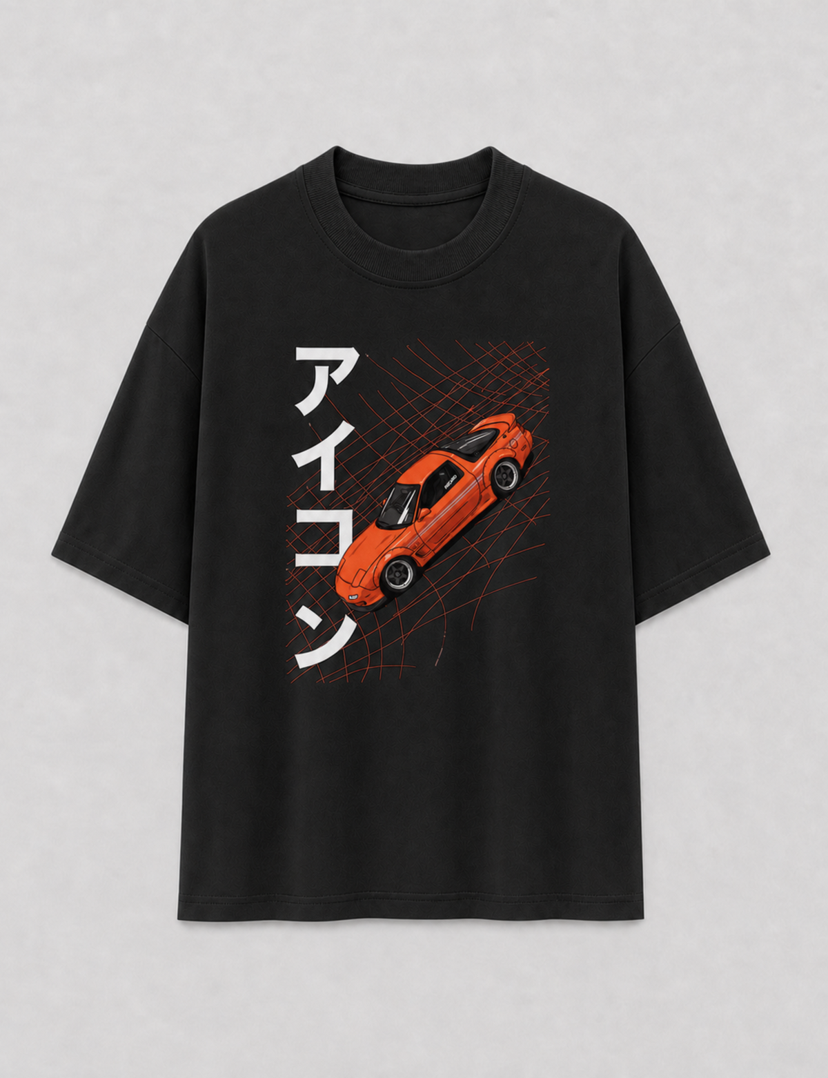 Camiseta Oversized Mazda RX-7