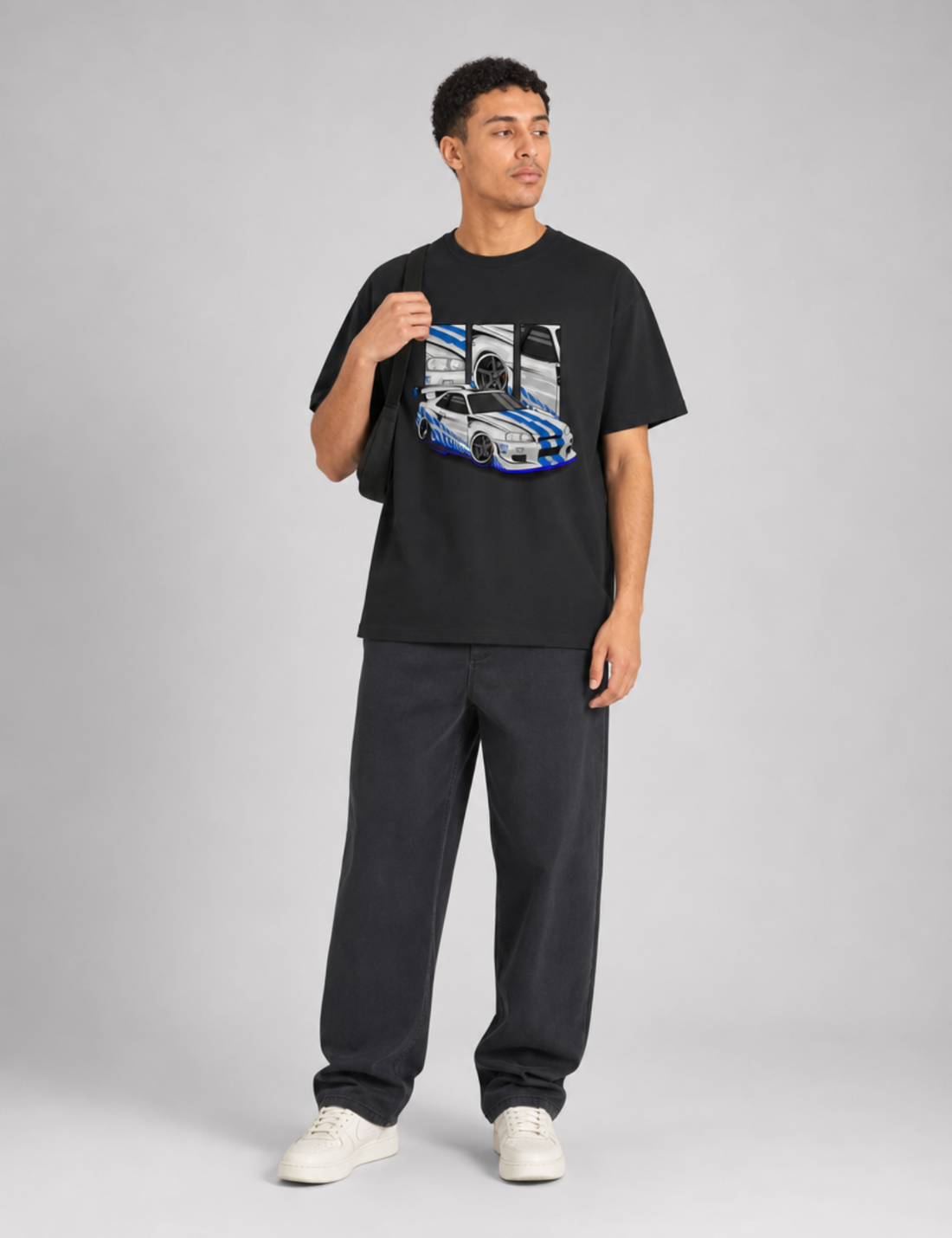 Camiseta Básica Nissan Skyline R34