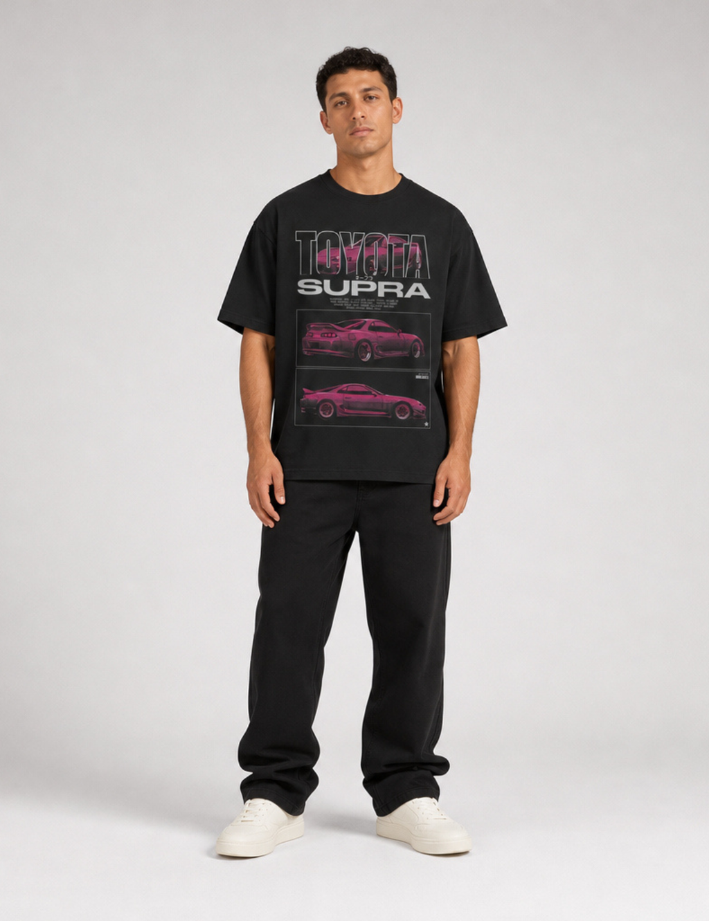 Camiseta Básica Toyota Supra A80