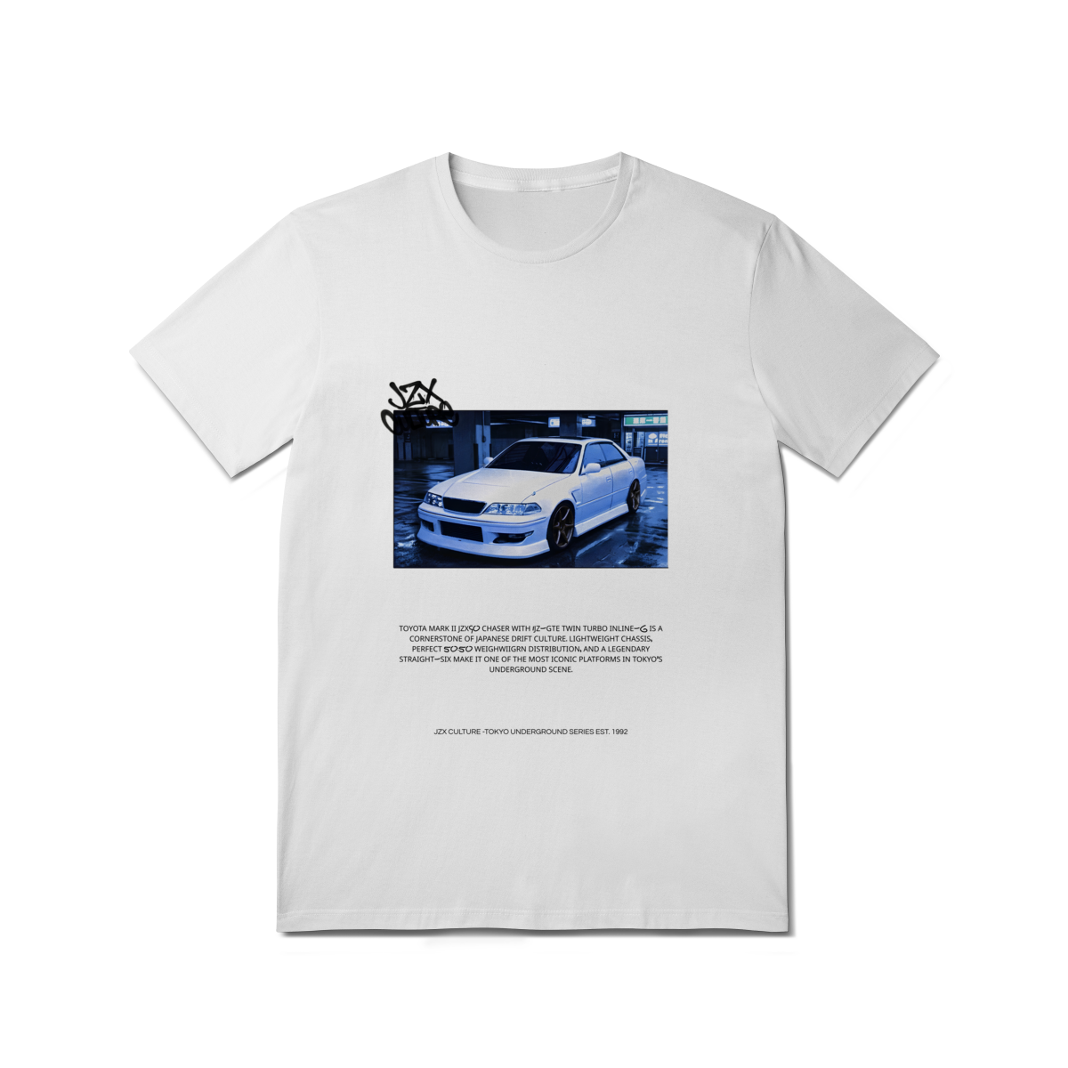 Camiseta Básica Toyota Mark II JZX
