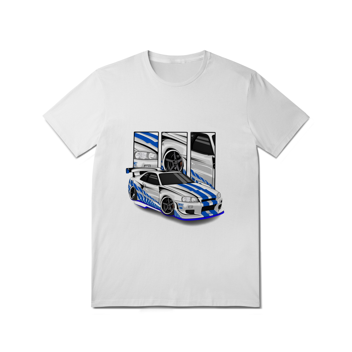 Camiseta Básica Nissan Skyline R34