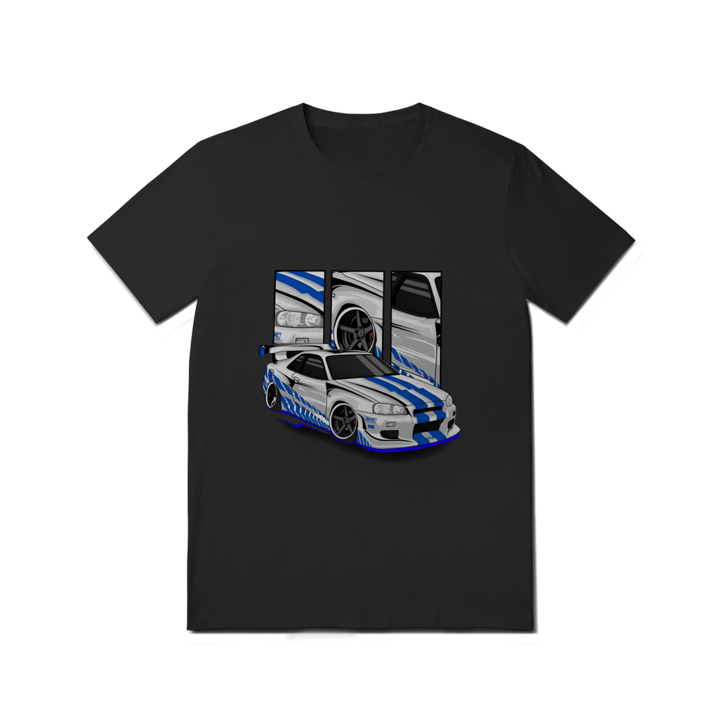 Camiseta Básica Nissan Skyline R34