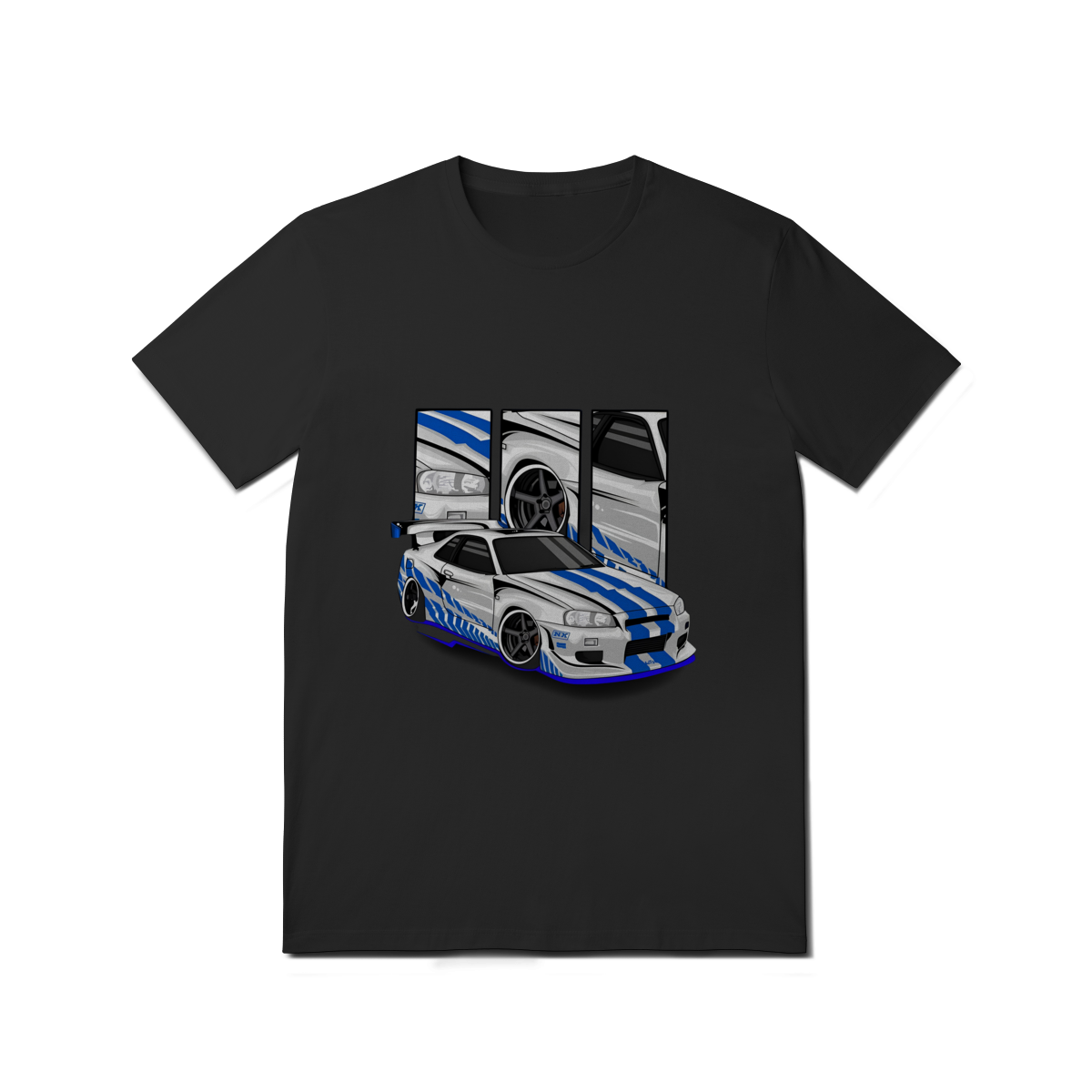 Camiseta Básica Nissan Skyline R34