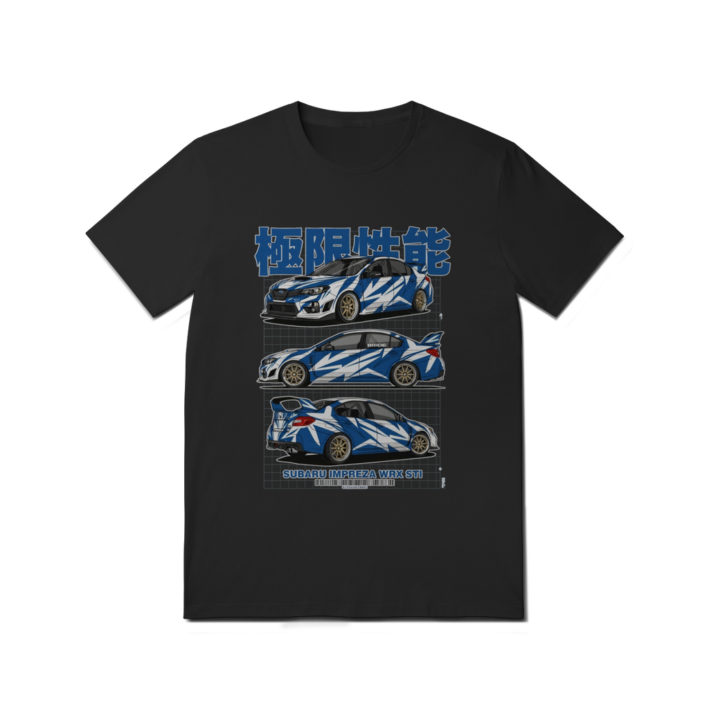 Camiseta Básica Subaru WRX STI