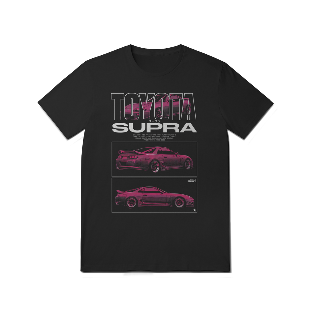 Camiseta Básica Toyota Supra A80