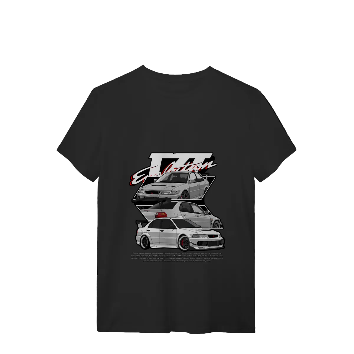 Camiseta Básica Lancer Evo VII