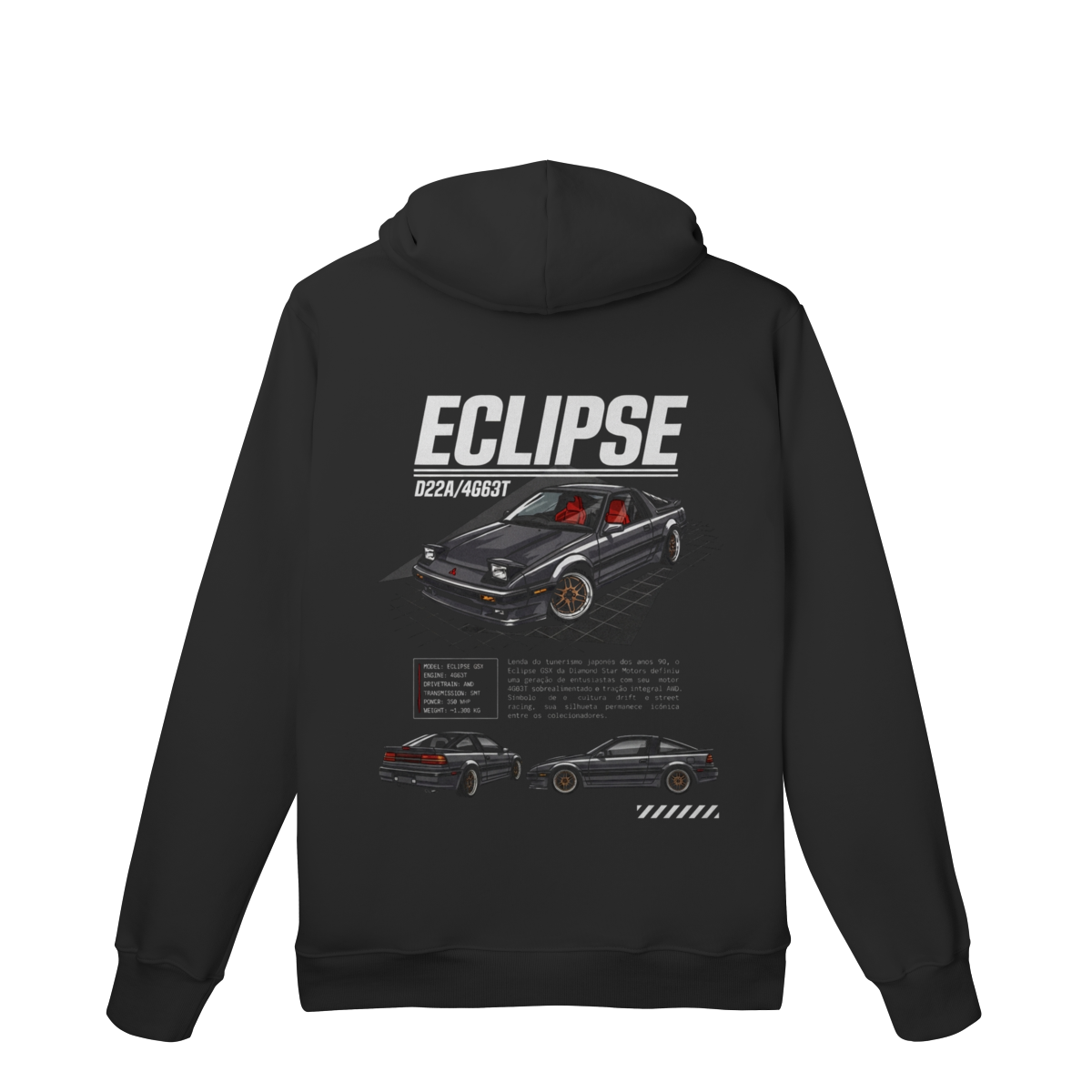 Eclipse - Moletom Canguru (Costas)