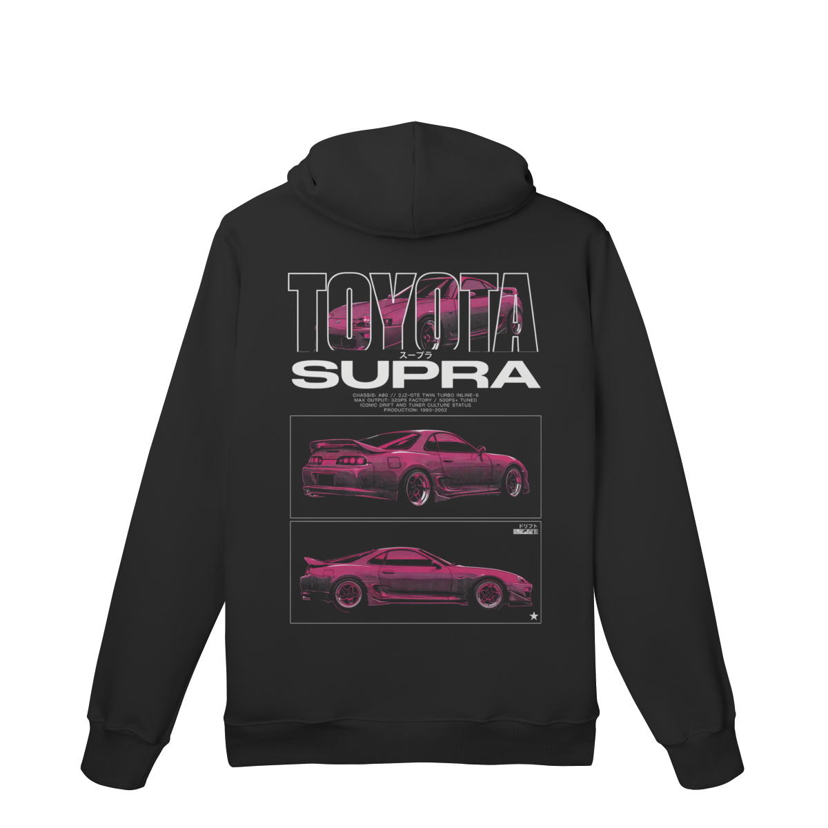 Supra - Moletom Canguru (Costas)
