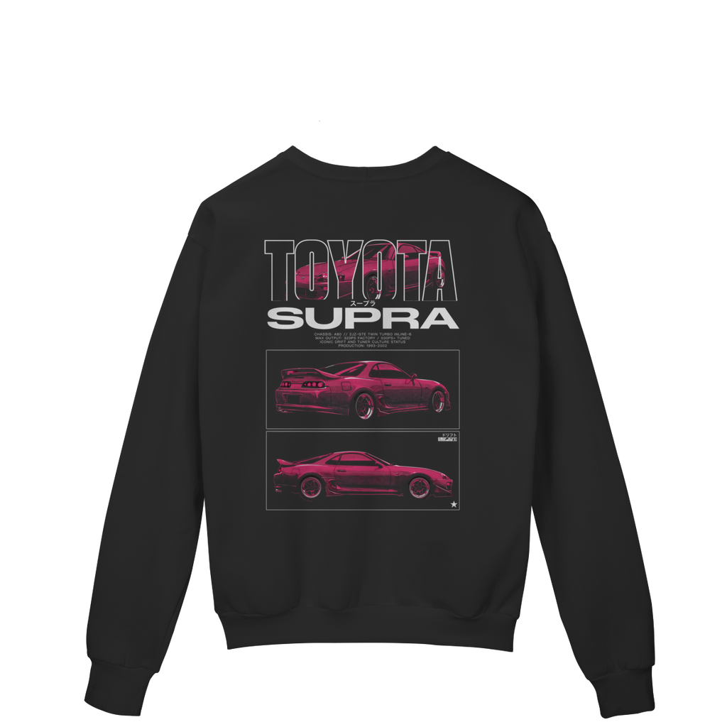Supra Moletom Fechado (Costas)