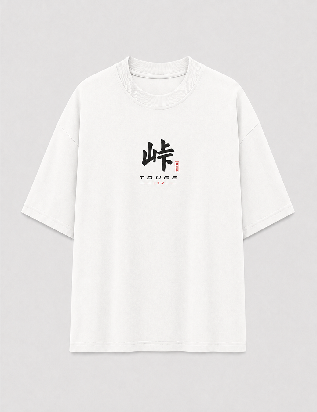 Camiseta Touge Subaru SVX branca, foto de frente